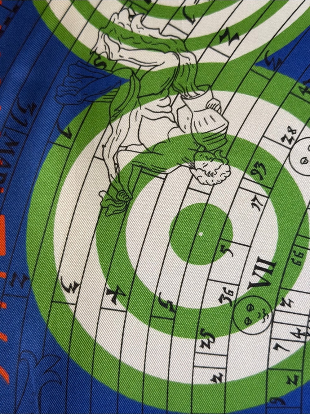 Hermes Die et Hore Silk Scarf. - Picture 9 of 16